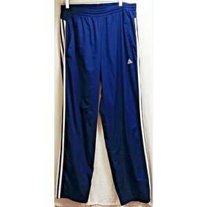 Adidas Windbreaker Track Pants w/ Ankle Zips | Men's Medium ClimaProof ClimaLite